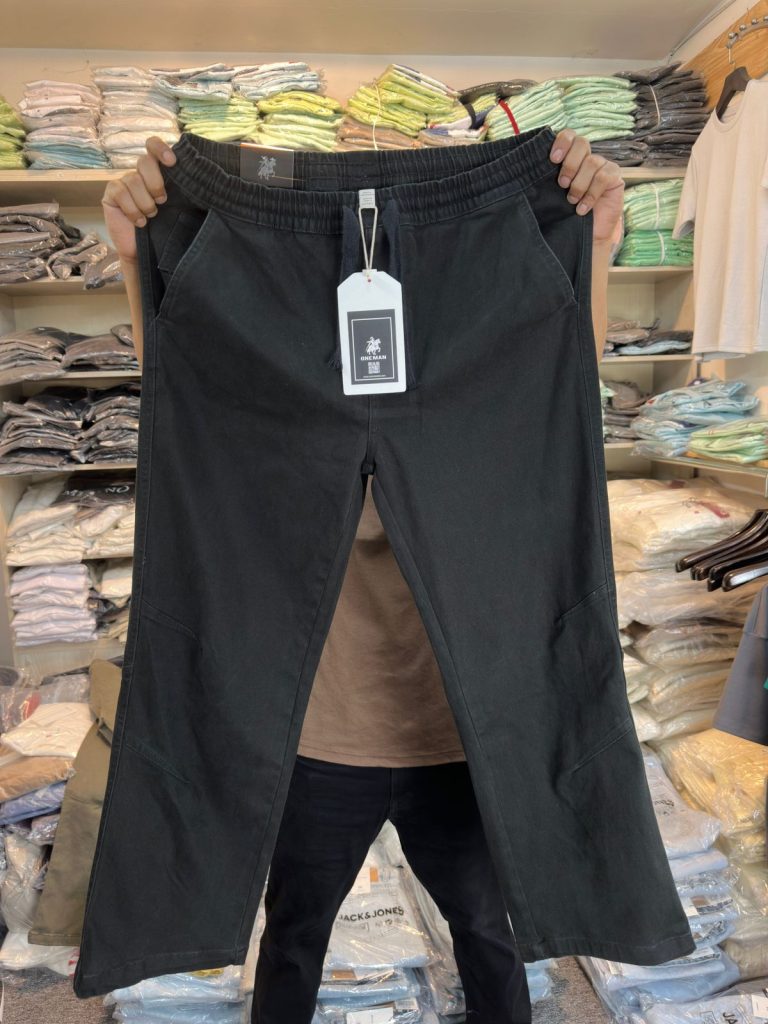 Twill Baggy Jeans -( Black)