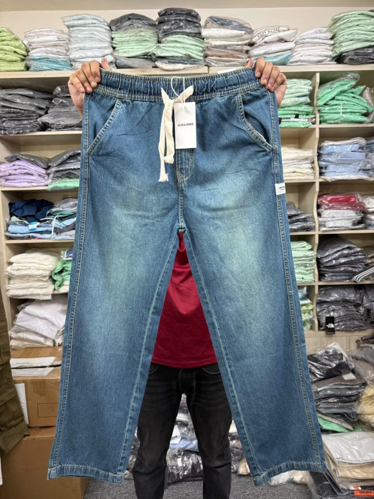 Denim Trouser -Blue Dirty